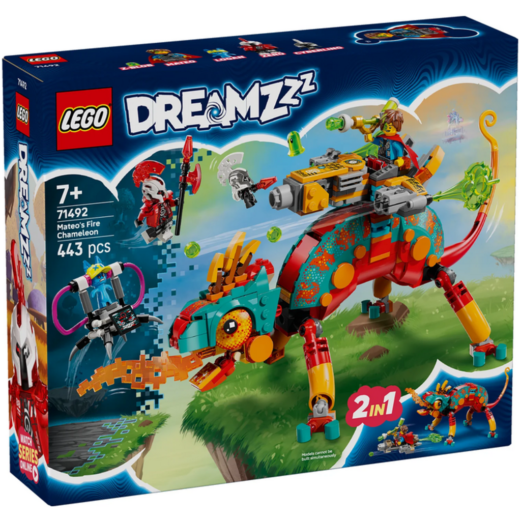 LEGO MATEO'S FIRE CHAMELEON