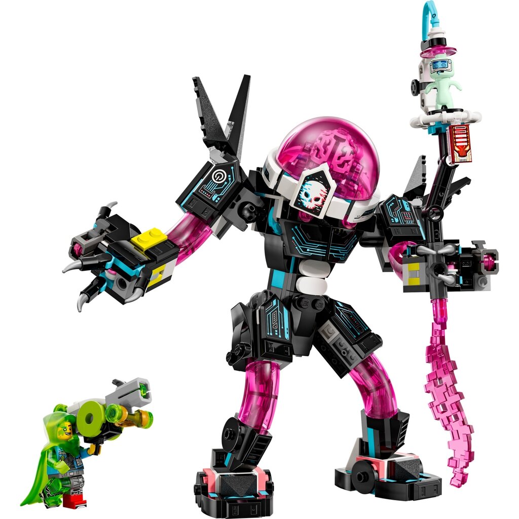 LEGO MATEO VS. CYBER BRAIN MECH