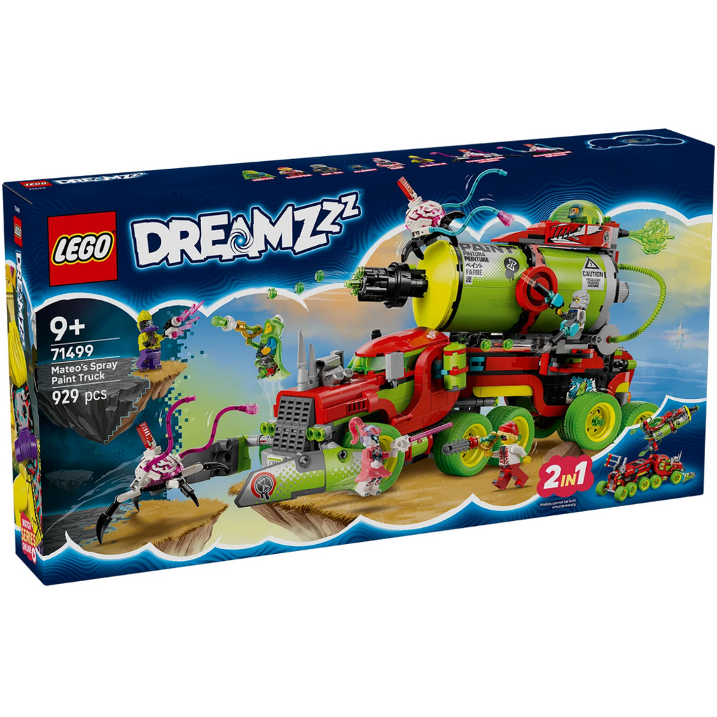 LEGO MATEO'S SPRAY PAINT TRUCK