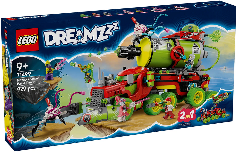 MATEO'S SPRAY PAINT TRUCK - THE TOY STORE
