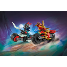 LEGO KAI'S MOTORCYCLE SPEED RACE