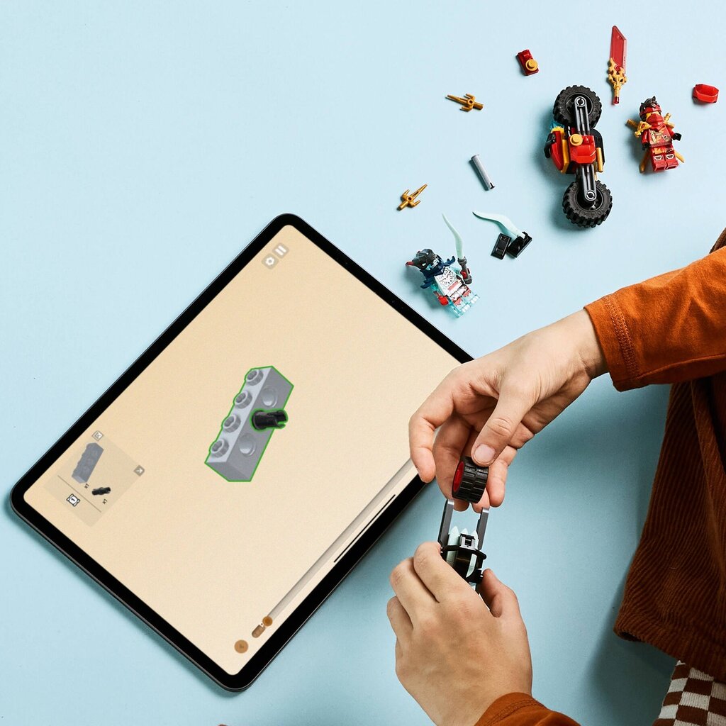 LEGO KAI'S MOTORCYCLE SPEED RACE