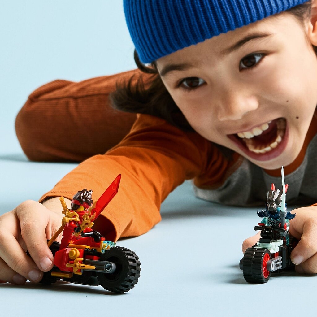 LEGO KAI'S MOTORCYCLE SPEED RACE