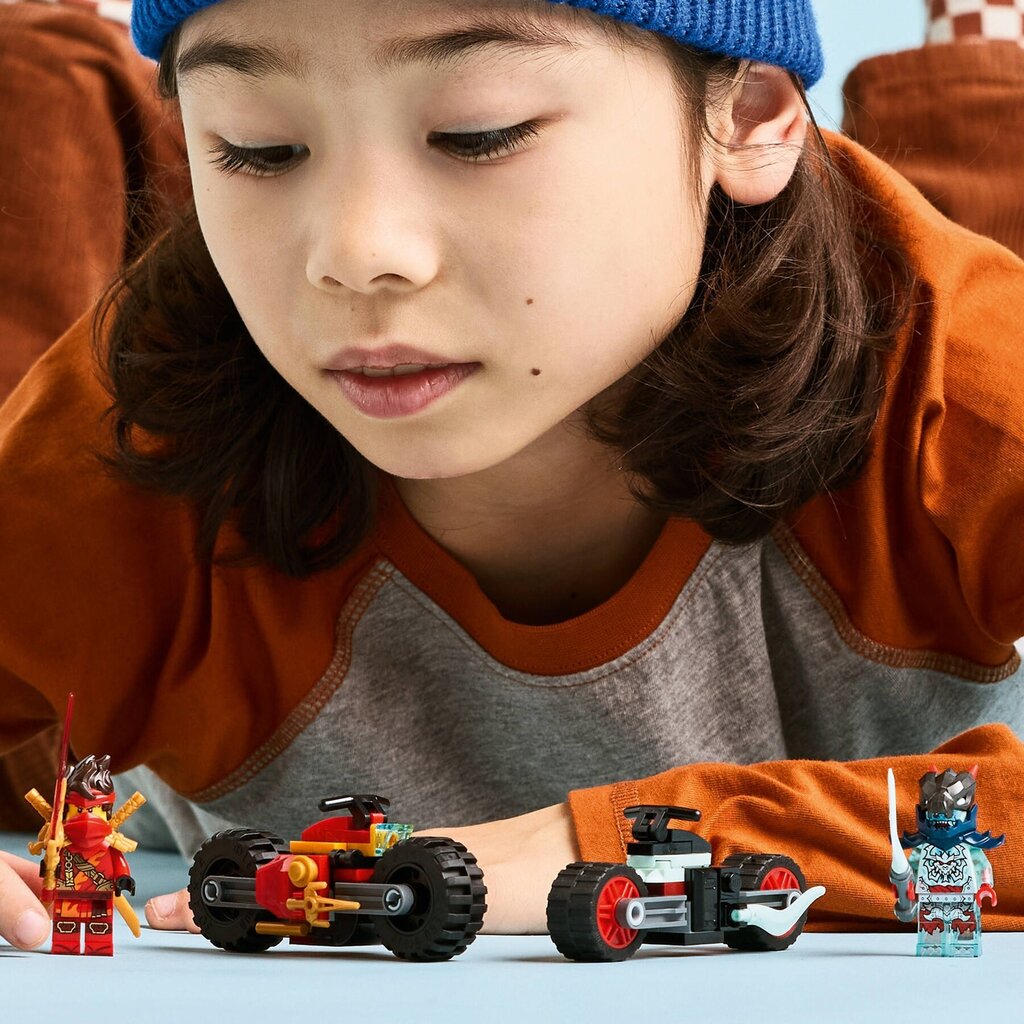 LEGO KAI'S MOTORCYCLE SPEED RACE