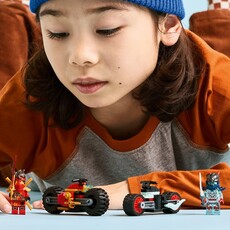 LEGO KAI'S MOTORCYCLE SPEED RACE
