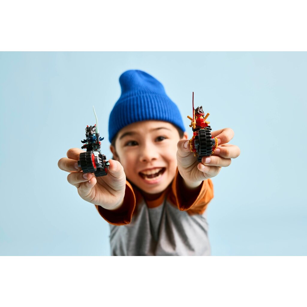 LEGO KAI'S MOTORCYCLE SPEED RACE