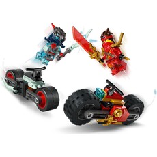 LEGO KAI'S MOTORCYCLE SPEED RACE