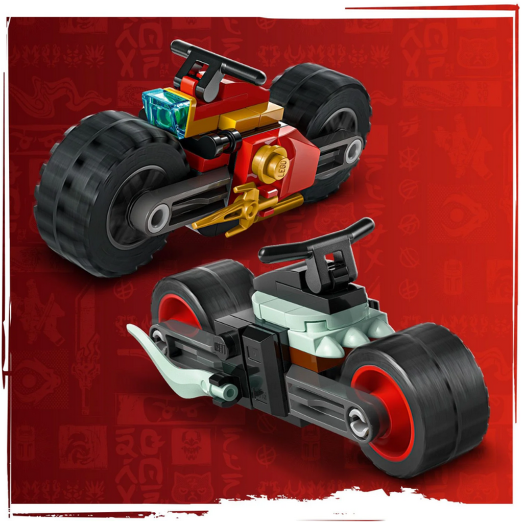 LEGO KAI'S MOTORCYCLE SPEED RACE