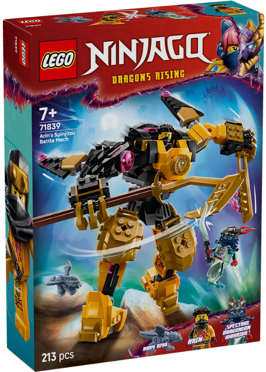 ARIN'S SPINJITZU BATTLE MECH - THE TOY STORE
