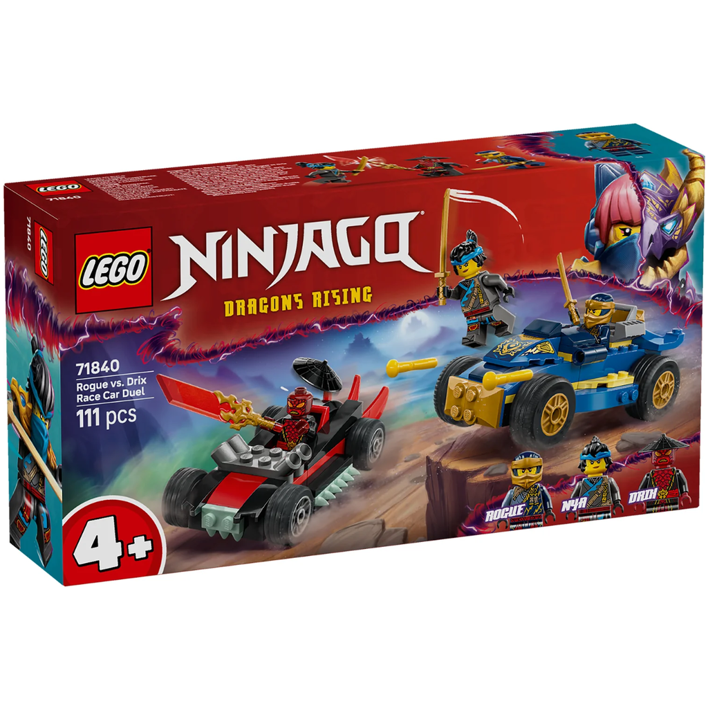 LEGO ROGUE VS. DRIX RACE CAR DUEL