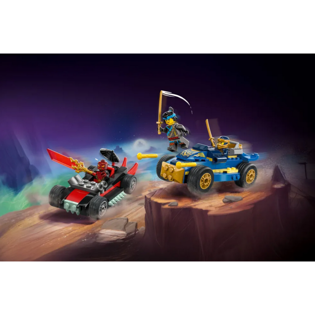 LEGO ROGUE VS. DRIX RACE CAR DUEL