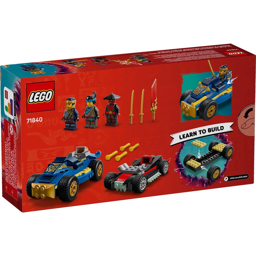 LEGO ROGUE VS. DRIX RACE CAR DUEL