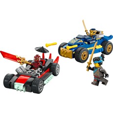 LEGO ROGUE VS. DRIX RACE CAR DUEL