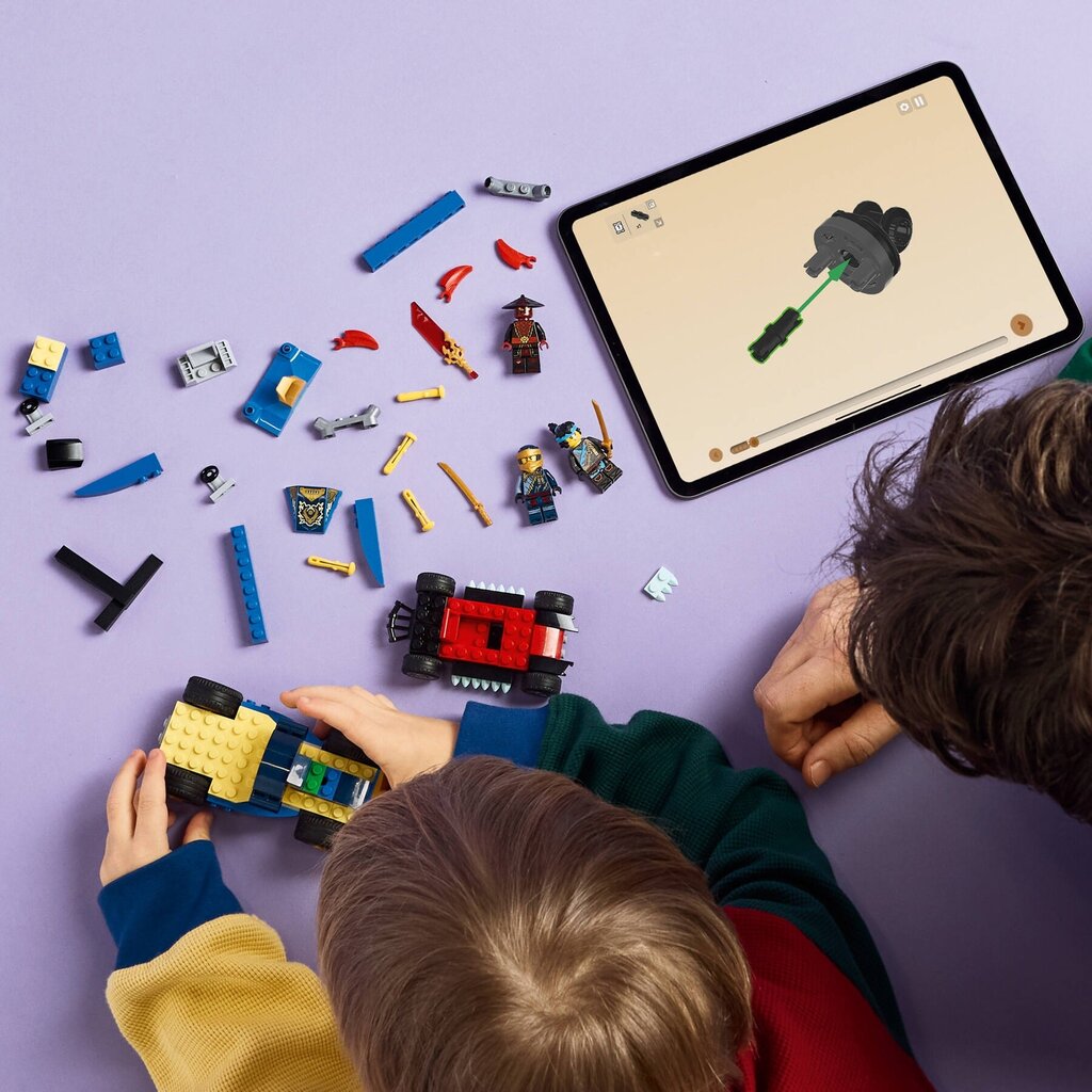 LEGO ROGUE VS. DRIX RACE CAR DUEL