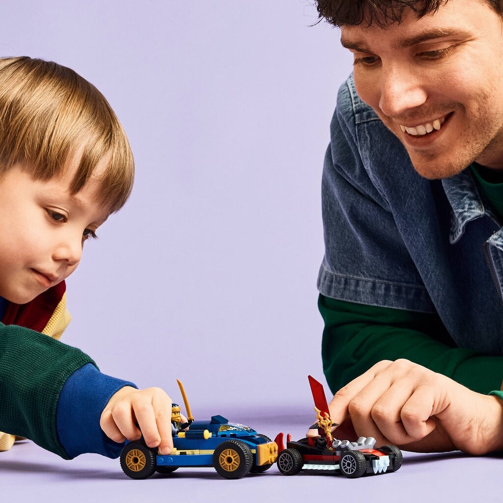 LEGO ROGUE VS. DRIX RACE CAR DUEL