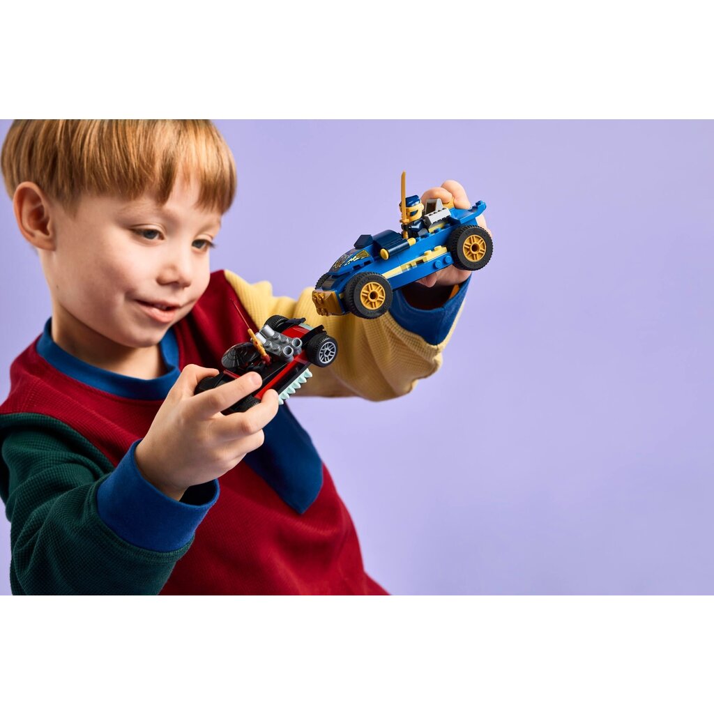 LEGO ROGUE VS. DRIX RACE CAR DUEL