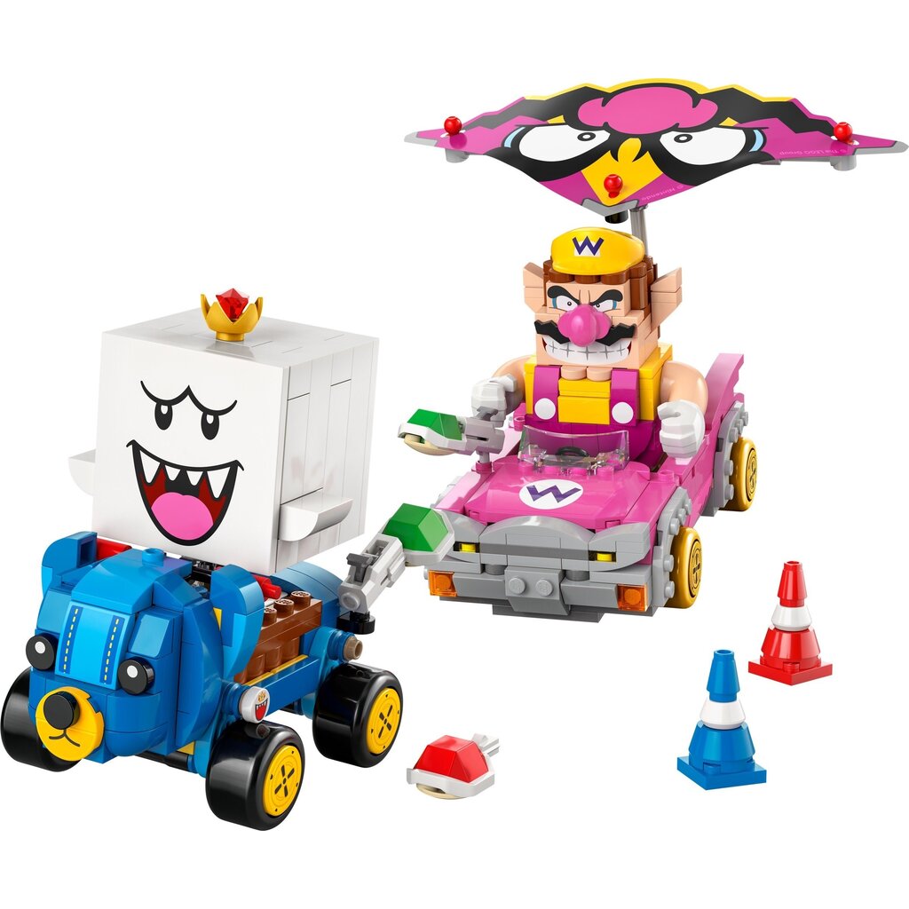 LEGO MARIO KART - WARIO & KING BOO