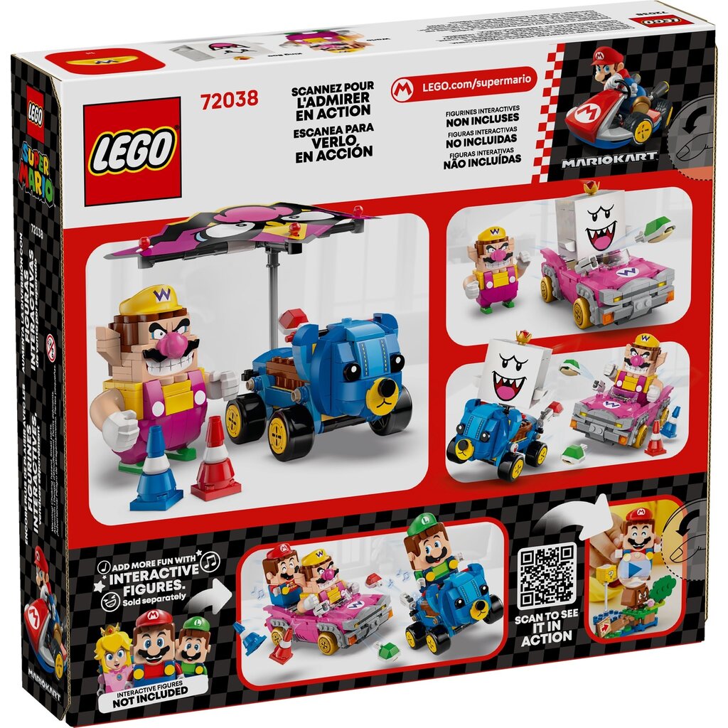 LEGO MARIO KART - WARIO & KING BOO