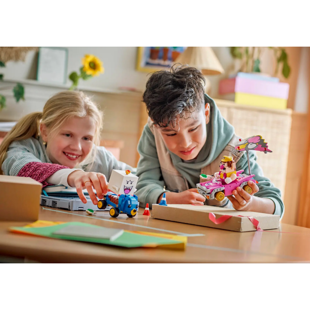LEGO MARIO KART - WARIO & KING BOO