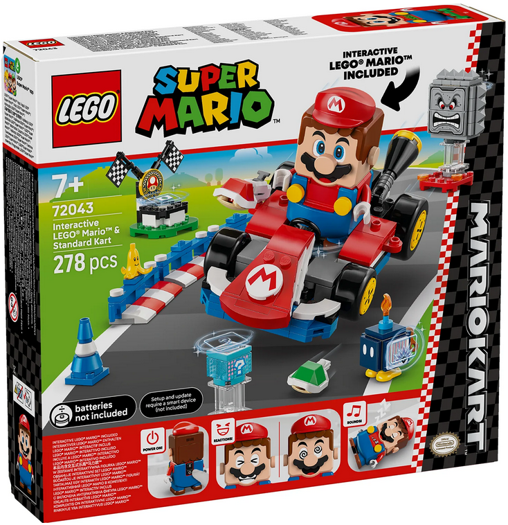 INTERACTIVE LEGO MARIO & STANDARD KART - THE TOY STORE