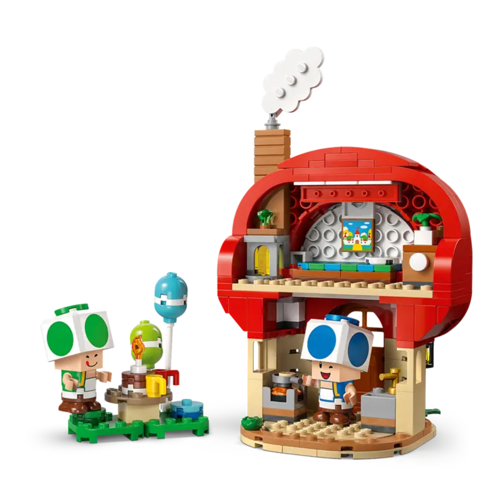 LEGO PARTY AT TOAD'S HOUSE