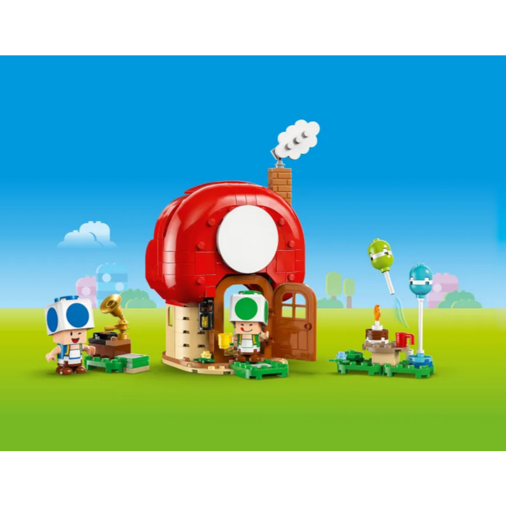 LEGO PARTY AT TOAD'S HOUSE