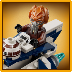 LEGO PLO KOON'S JEDI STARFIGHTER MICROFIGHTER