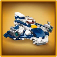 LEGO PLO KOON'S JEDI STARFIGHTER MICROFIGHTER