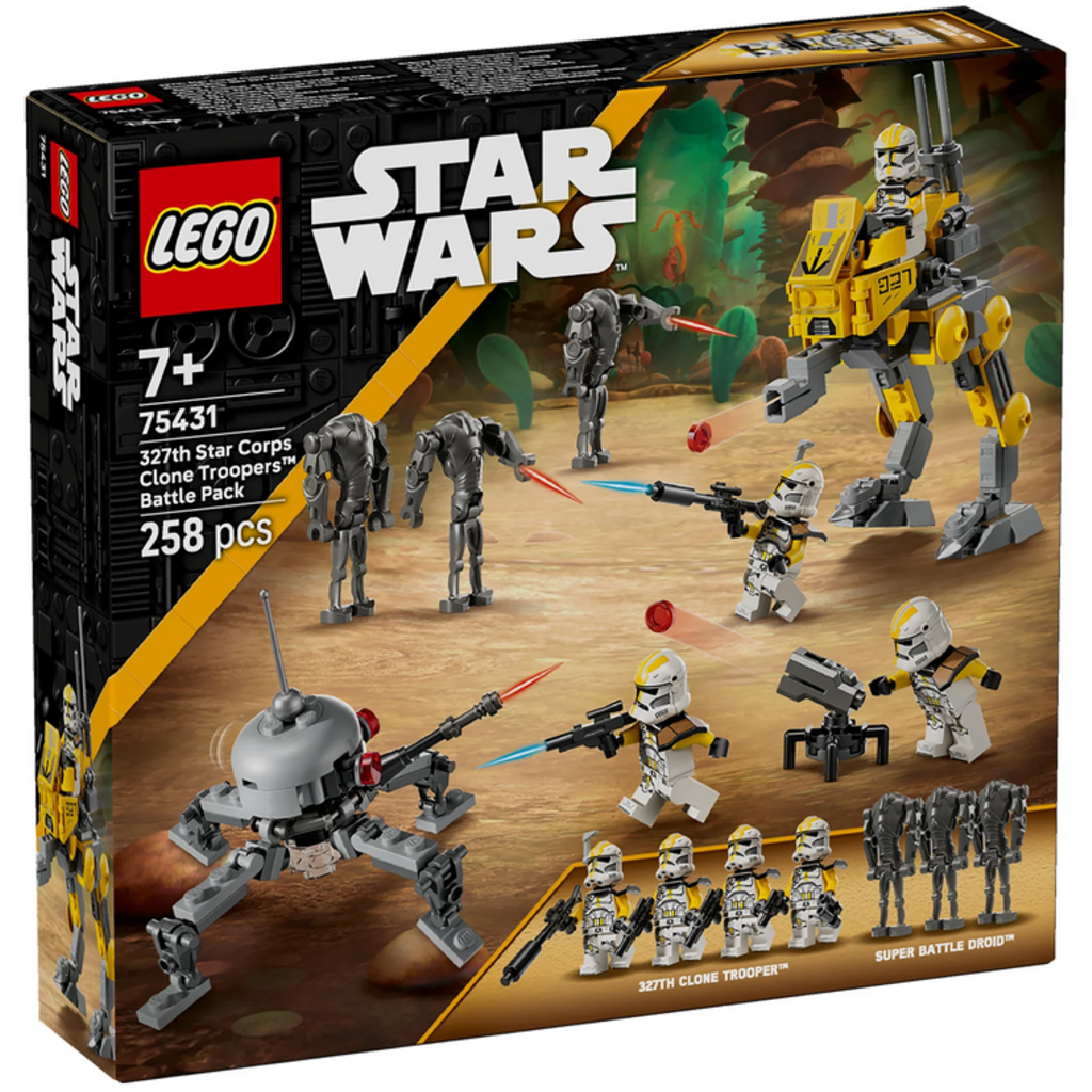 STAR WARS バトルパック クローンコマンダー327TH部隊セット LEGO Star Wars 327th Star Corps Clone Troopers Battle Pack