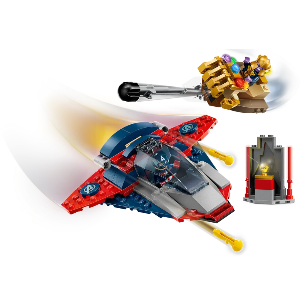 LEGO CAPTAIN AMERICA VS. THANOS