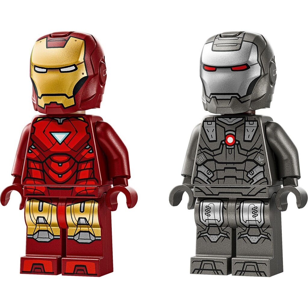 LEGO IRON MAN & WAR MACHINE VS. HAMMER DRONES