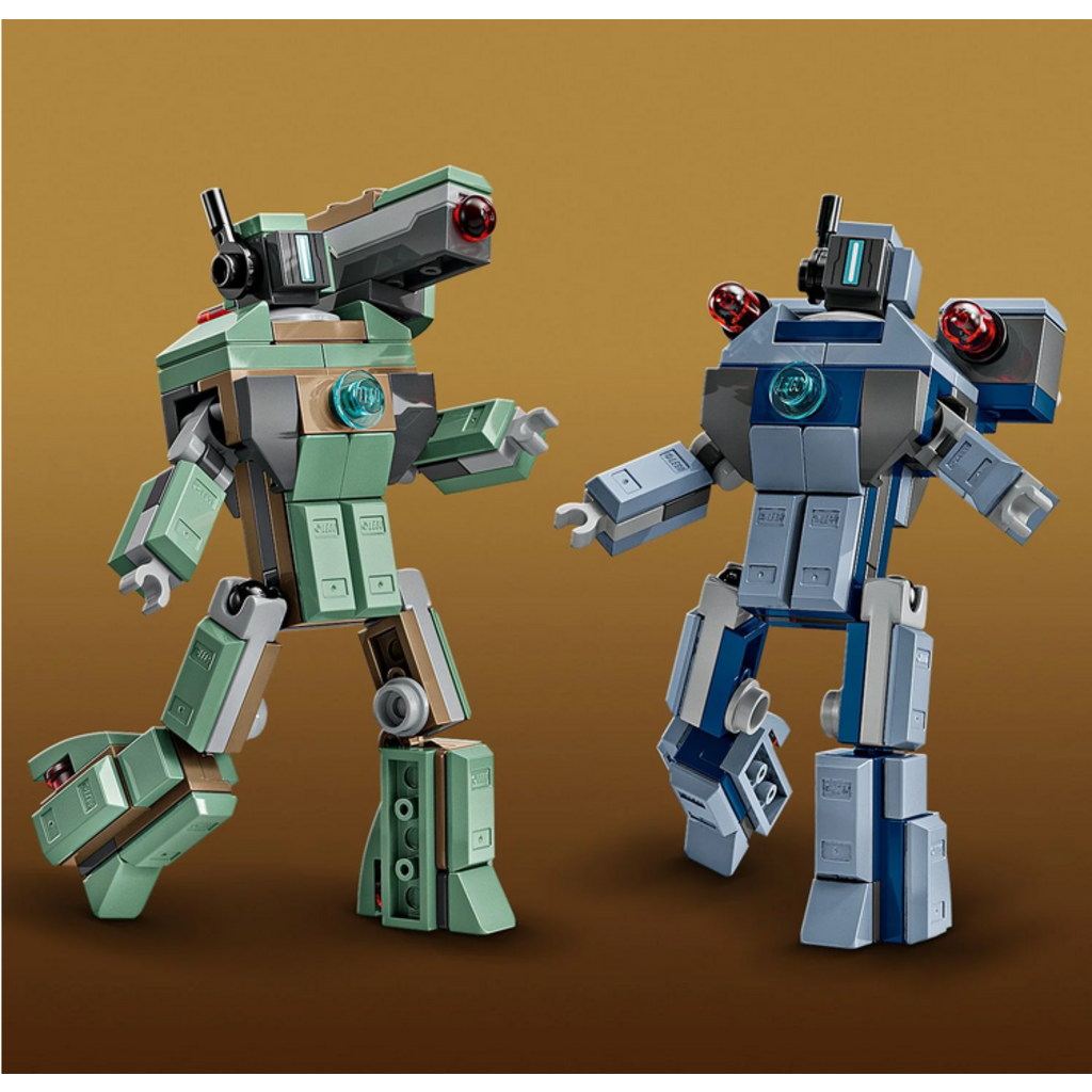 LEGO IRON MAN & WAR MACHINE VS. HAMMER DRONES