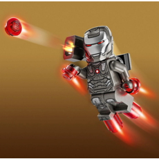LEGO IRON MAN & WAR MACHINE VS. HAMMER DRONES