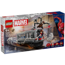 LEGO SPIDER-MAN VS. DOC OCK SUBWAY TRAIN SCENE