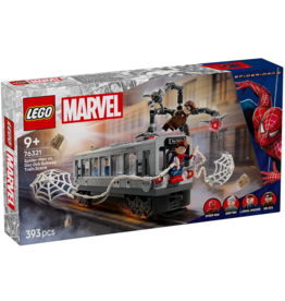 LEGO SPIDER-MAN VS. DOC OCK SUBWAY TRAIN SCENE