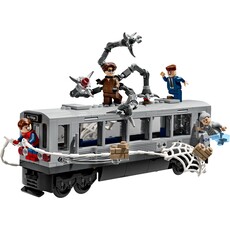 LEGO SPIDER-MAN VS. DOC OCK SUBWAY TRAIN SCENE