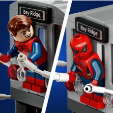 LEGO SPIDER-MAN VS. DOC OCK SUBWAY TRAIN SCENE