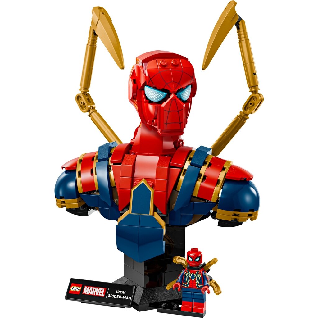 LEGO IRON SPIDER-MAN BUST