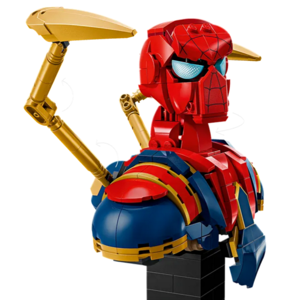 LEGO IRON SPIDER-MAN BUST