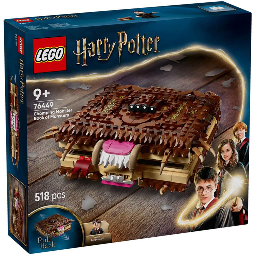 LEGO CHOMPING MONSTER BOOK OF MONSTERS