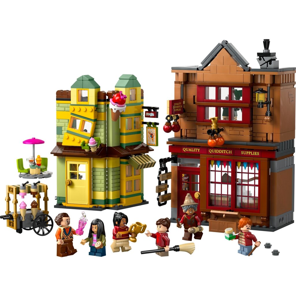 LEGO QUALITY QUIDDITCH SUPPLIES & ICE CREAM PARLOUR