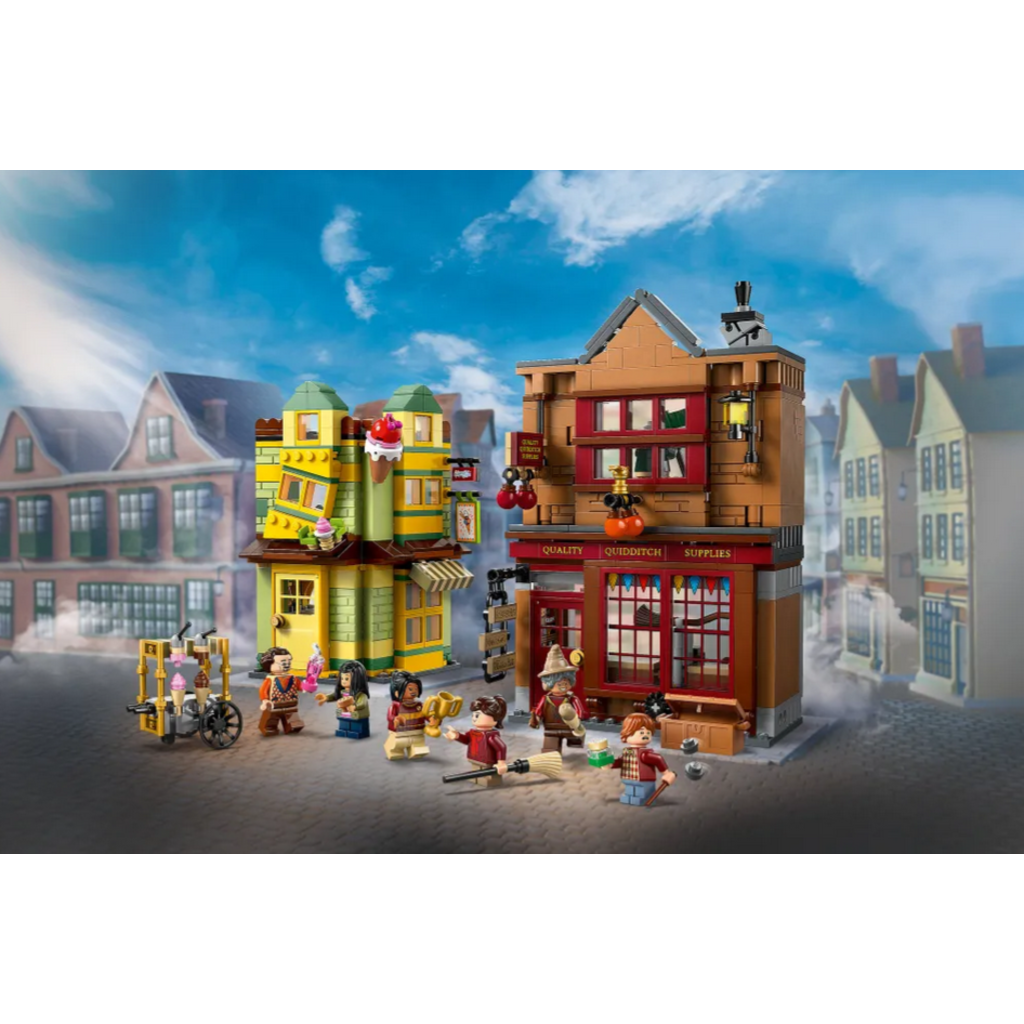 LEGO QUALITY QUIDDITCH SUPPLIES & ICE CREAM PARLOUR