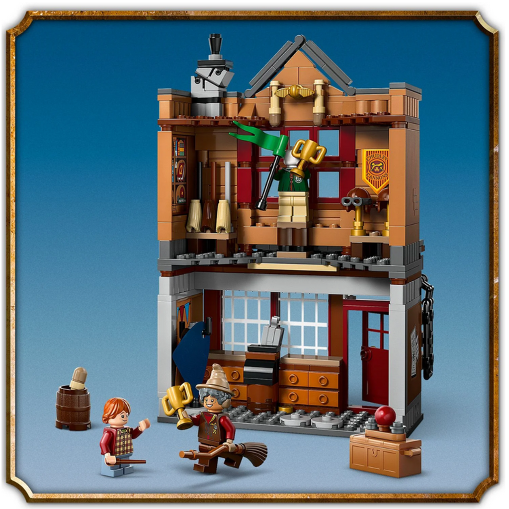 LEGO QUALITY QUIDDITCH SUPPLIES & ICE CREAM PARLOUR
