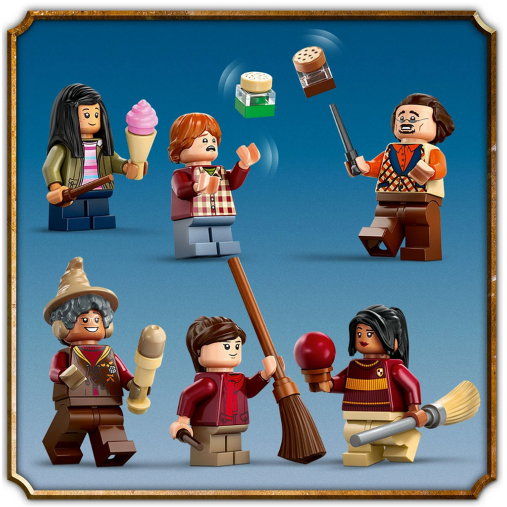 LEGO QUALITY QUIDDITCH SUPPLIES & ICE CREAM PARLOUR