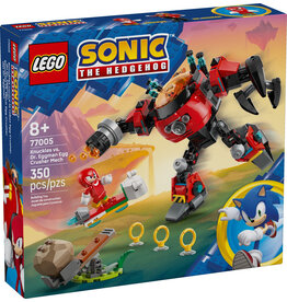 LEGO KNUCKLES VS. DR EGGMAN EGG CRUSHER MECH