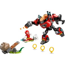 LEGO KNUCKLES VS. DR EGGMAN EGG CRUSHER MECH