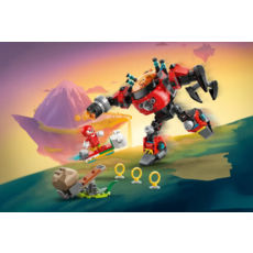LEGO KNUCKLES VS. DR EGGMAN EGG CRUSHER MECH