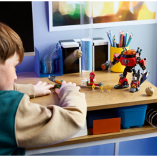 LEGO KNUCKLES VS. DR EGGMAN EGG CRUSHER MECH