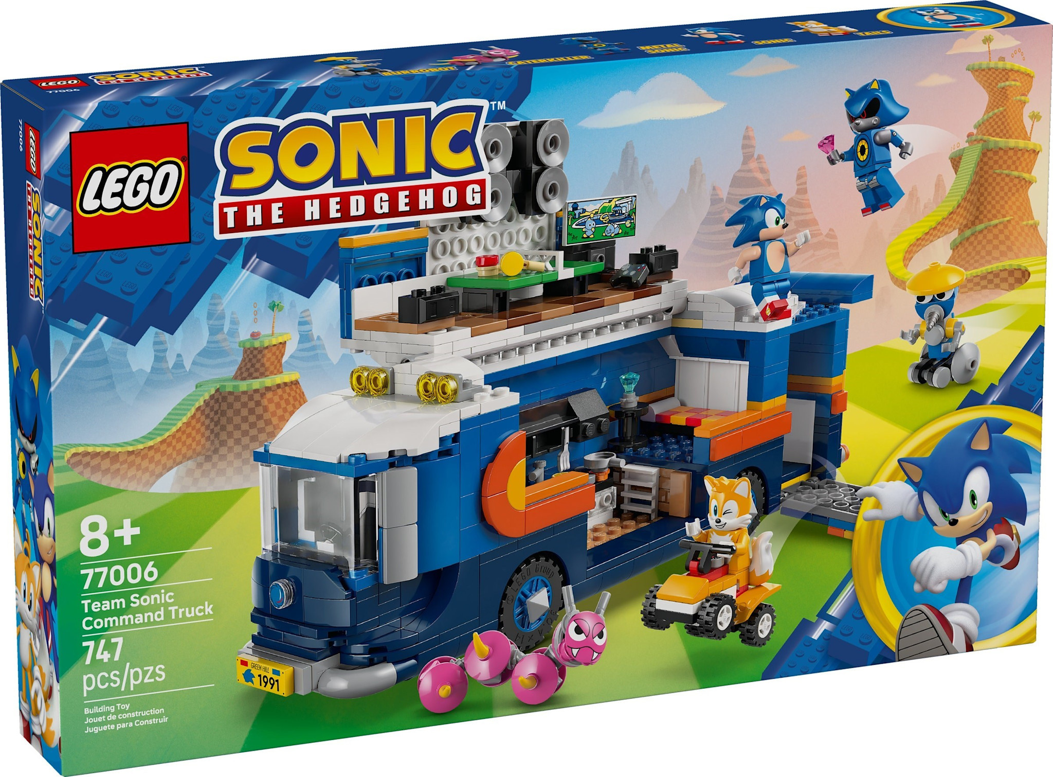 TEAM SONIC COMMAND TRUCK - THE TOY STORE