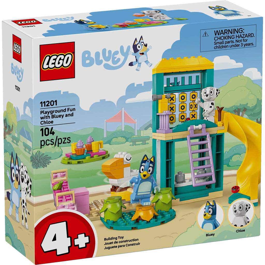 LEGO PLAYGROUND FUN WITH BLUEY AND CHLOE